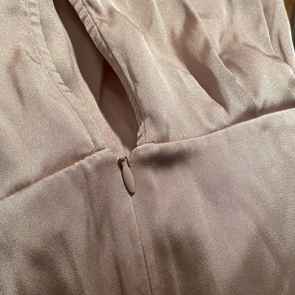 FINAL SALE ‼️NWT  ANINE BING Beige Dress MIDI /Long Sleeve - Picture 7 of 7